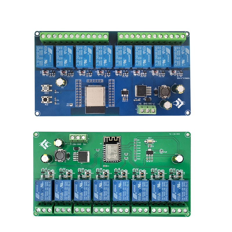 Relay 8 Channel Board - ESP8266 / ESP32 WIFI 8-kanałowy moduł
