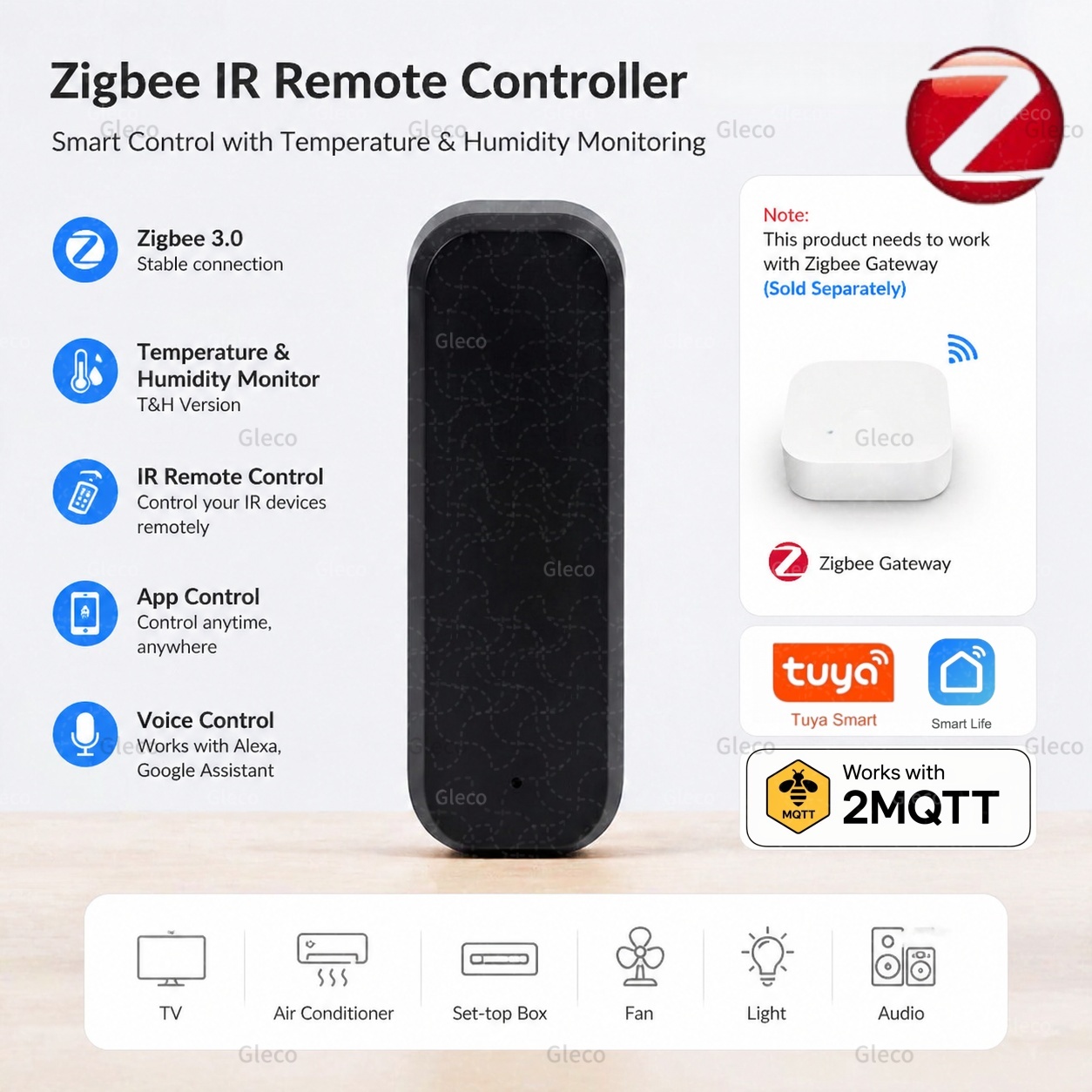 Ir Blaster Universal - Uniwersalny pilot inteligentny Zigbee Smart IR