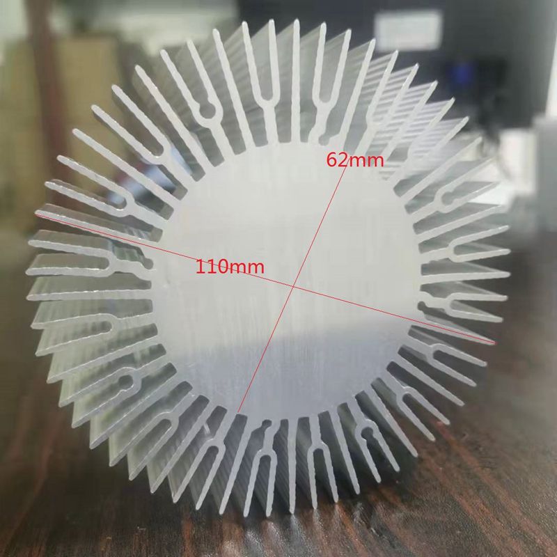 Home Automation System Diy - Aluminiowy okrągły radiator 110x62mm do chłodzenia