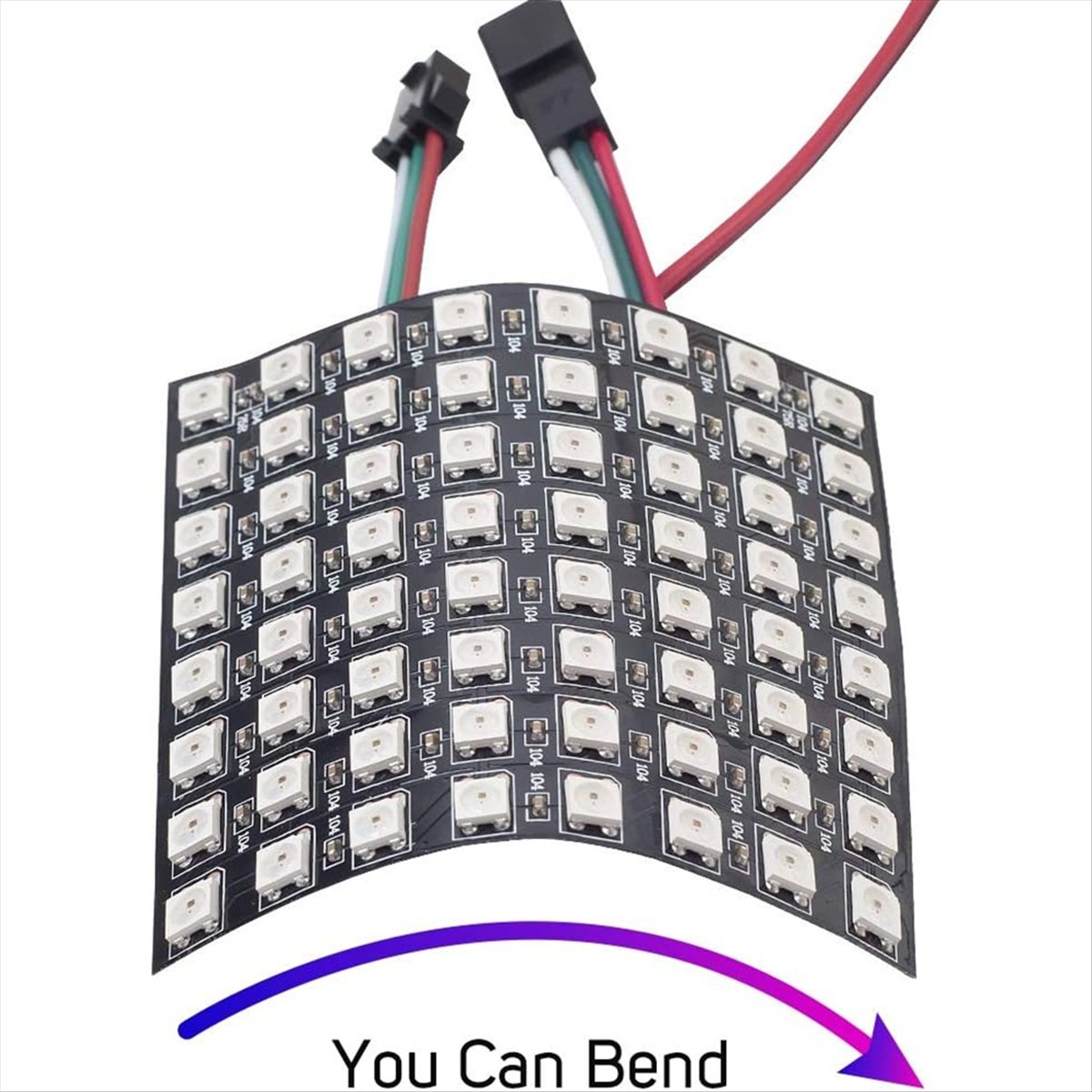 Rgb Led Matrix 8X8 - A36R WS2812B Matryca LED RGB 5050SMD