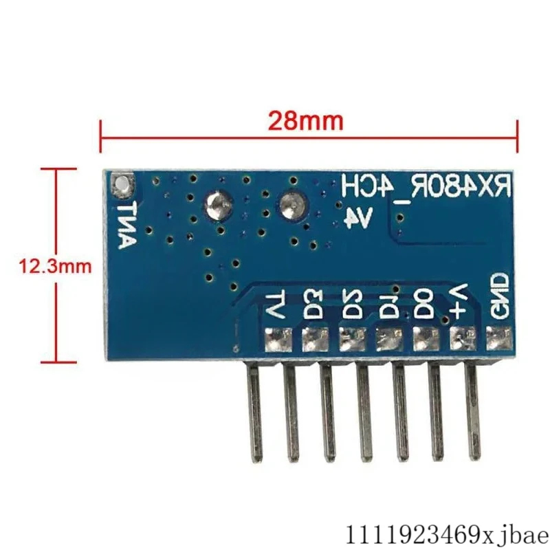 Bezprzewodowy moduł RF 433Mhz, – 433Mhz Receiver Module recenzja i cena