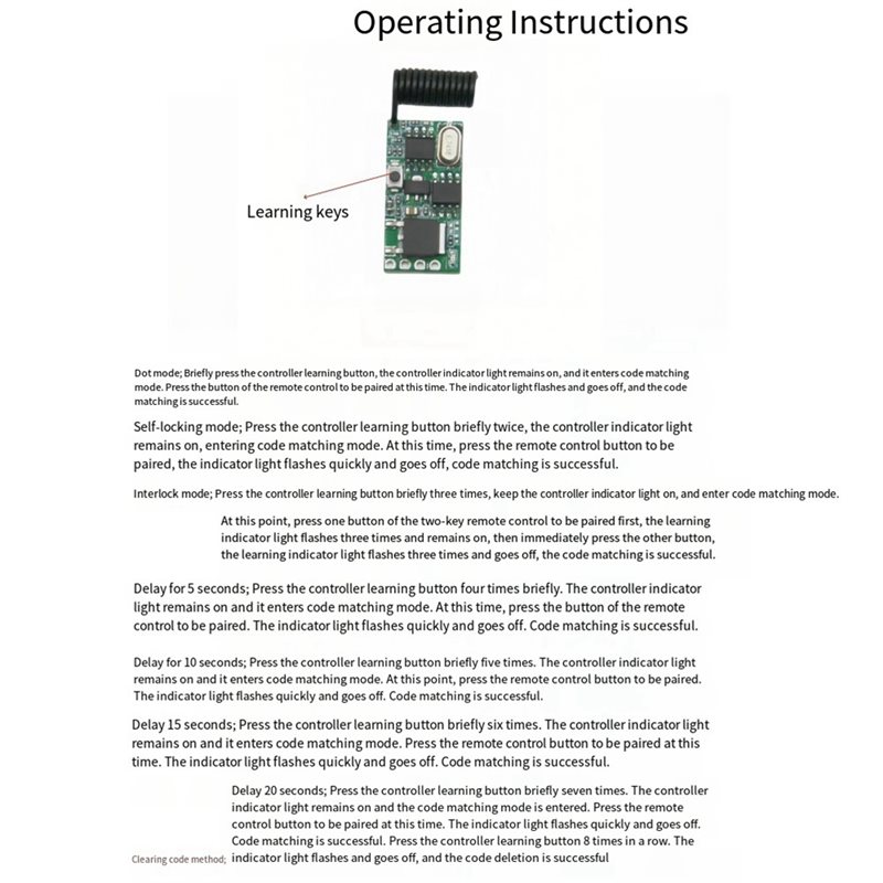 Kontroler przełącznika Hot-For – 433Mhz Receiver Module recenzja i cena