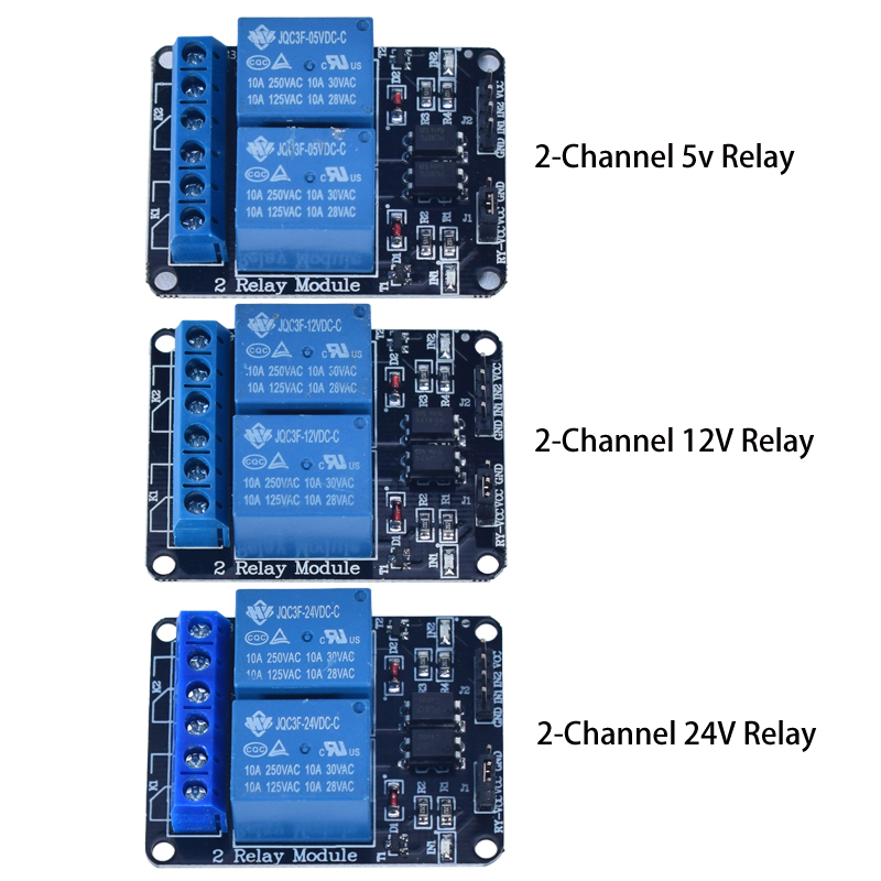 Moduł przekaźnikowy DC 5V 12V  – Relay 8 Channel Board recenzja i cena