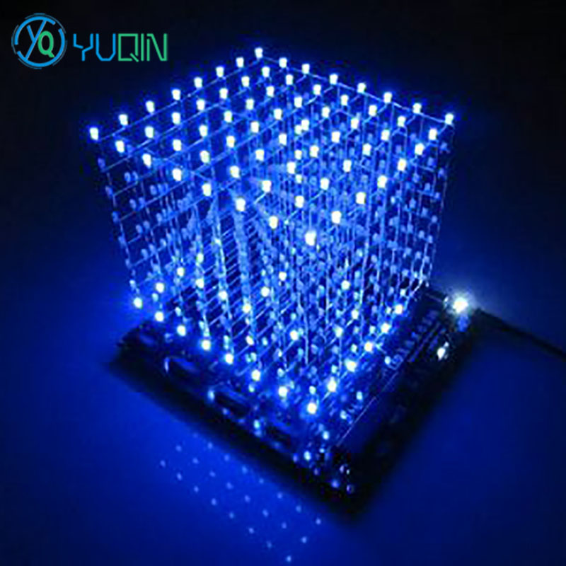 Zestaw DIY Kostka LED 3D8 8x8x – Rgb Led Matrix 8X8 recenzja i cena