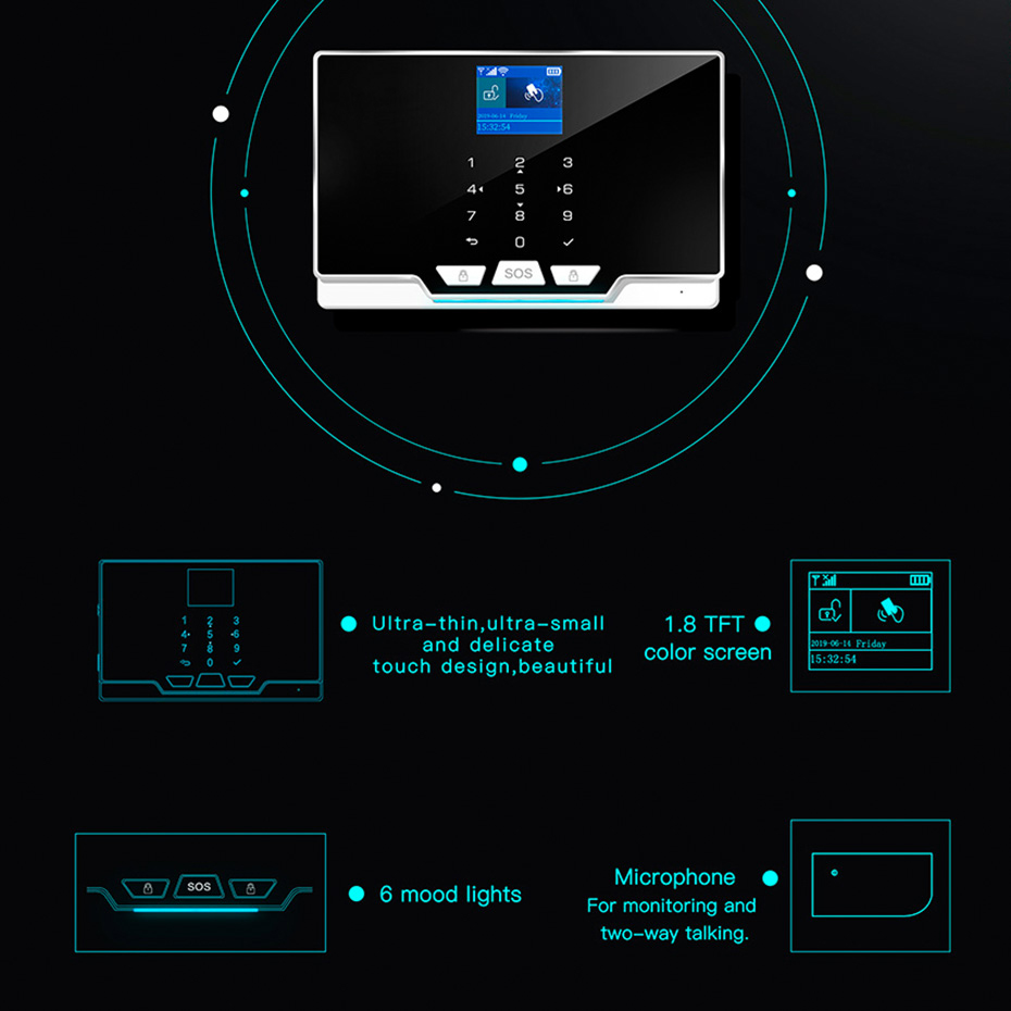 KERUI 433MHz DIY zestaw alarmo – Home Automation Diy Kit recenzja i cena