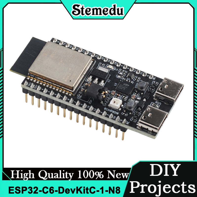 Płytka ESP32 C6 DevKitC 1 N8 I – Iot Diy Home Automation recenzja i cena